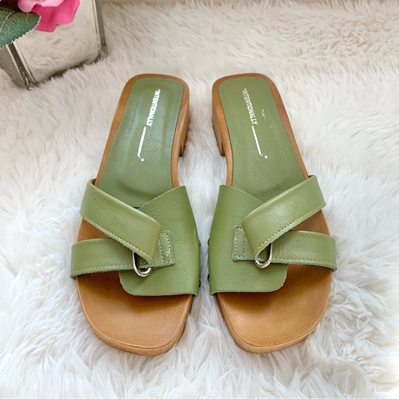 NEW Free People x Intentionally Blank Cleo Clog Sandal 38 NWOB - Picture 3 of 16